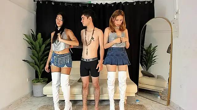 charminglovers__ — NAKED WITH OIL AND BJ ALL GIRLS